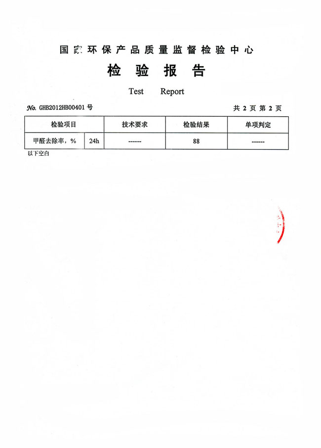 各类药剂检测报告